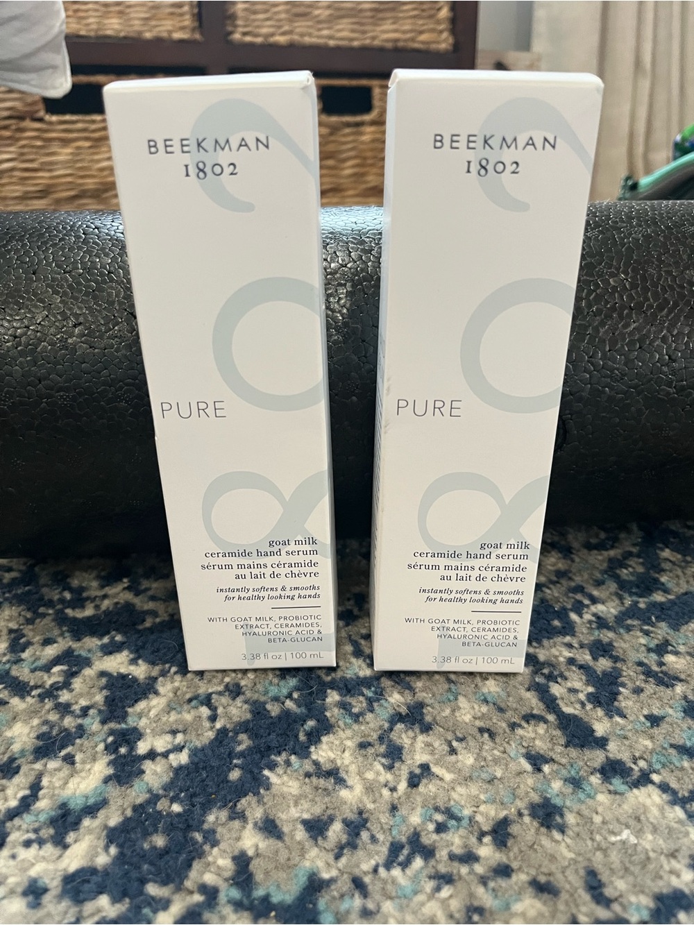 Beekman 1802 Pure Goat Milk Ceramide Hand Serum - White and Light Gray Accents